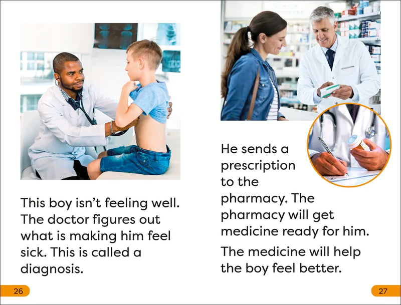 DK Super Readers Level 1 A Day in the Life of a Doctor US - Hardback