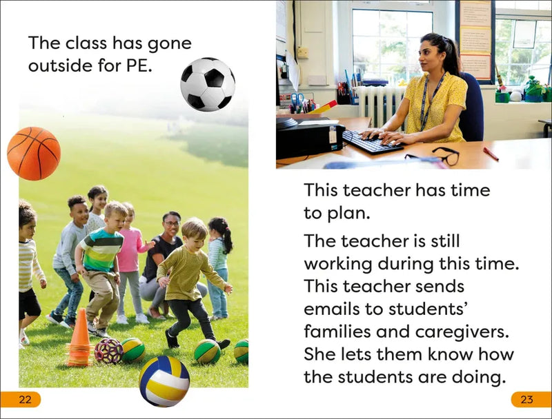 DK Super Readers Level 1 A Day in the Life of a Teacher US - Paperback / softback