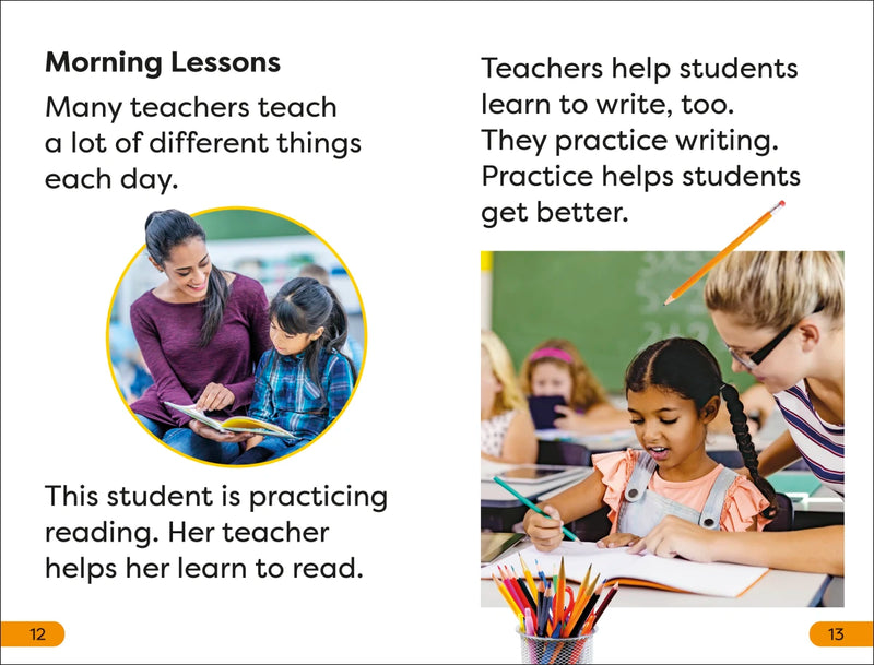 DK Super Readers Level 1 A Day in the Life of a Teacher US - Paperback / softback