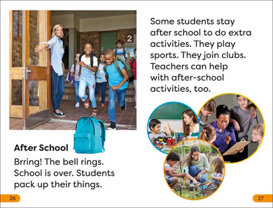 DK Super Readers Level 1 A Day in the Life of a Teacher US - Hardback