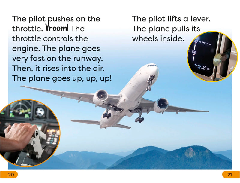 DK Super Readers Level 1 A Day in the Life of a Pilot US - Paperback / softback