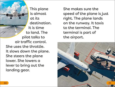 DK Super Readers Level 1 A Day in the Life of a Pilot US - Paperback / softback