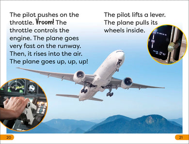 DK Super Readers Level 1 A Day in the Life of a Pilot US - Hardback