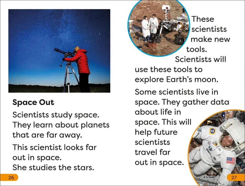 DK Super Readers Level 1 A Day in the Life of a Scientist US - Hardback