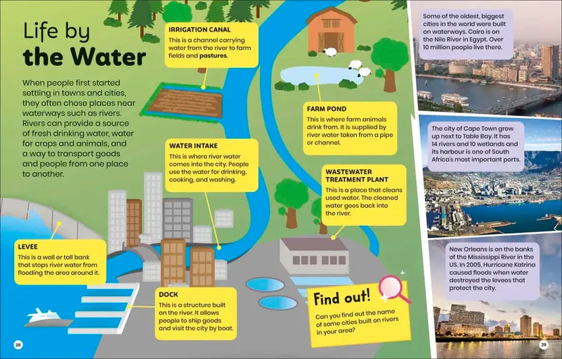 DK Super Planet Wonderful Waterways US - Paperback / softback