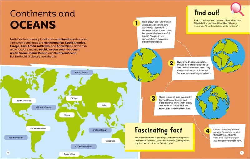 DK Super Planet Look at these Landforms! US - Hardback
