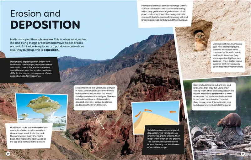 DK Super Planet Look at these Landforms! US - Hardback