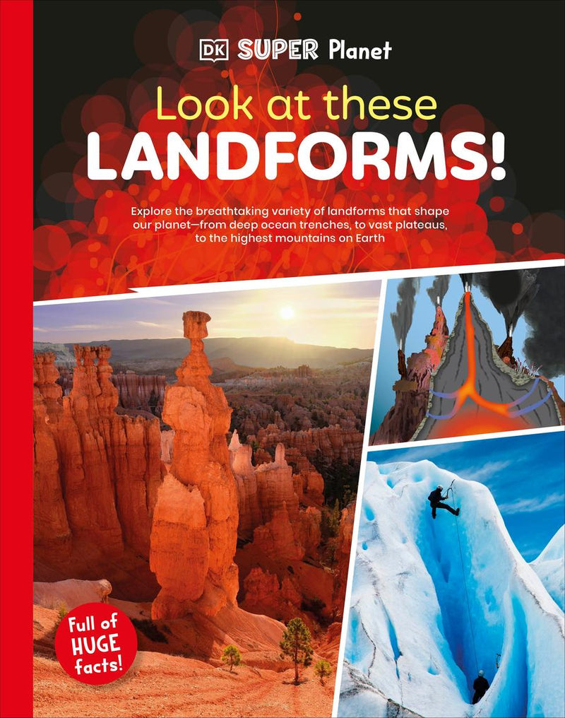 DK Super Planet Look at these Landforms!-Children’s / Teenage general interest: Nature and animals-買書書 BuyBookBook