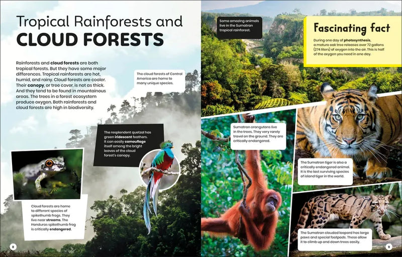 DK Super Planet Essential Ecosystems US - Hardback