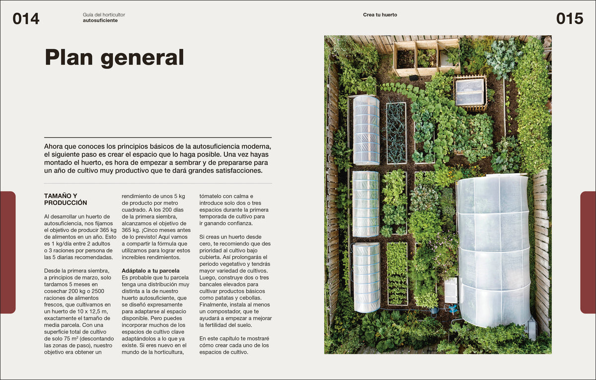 Guía del horticultor autosuficiente (The Self-Sufficient Garden) interior 1 (ISBN 9780593963012)