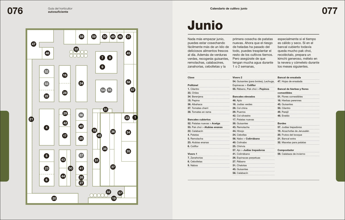 Guía del horticultor autosuficiente (The Self-Sufficient Garden) interior 3 (ISBN 9780593963012)