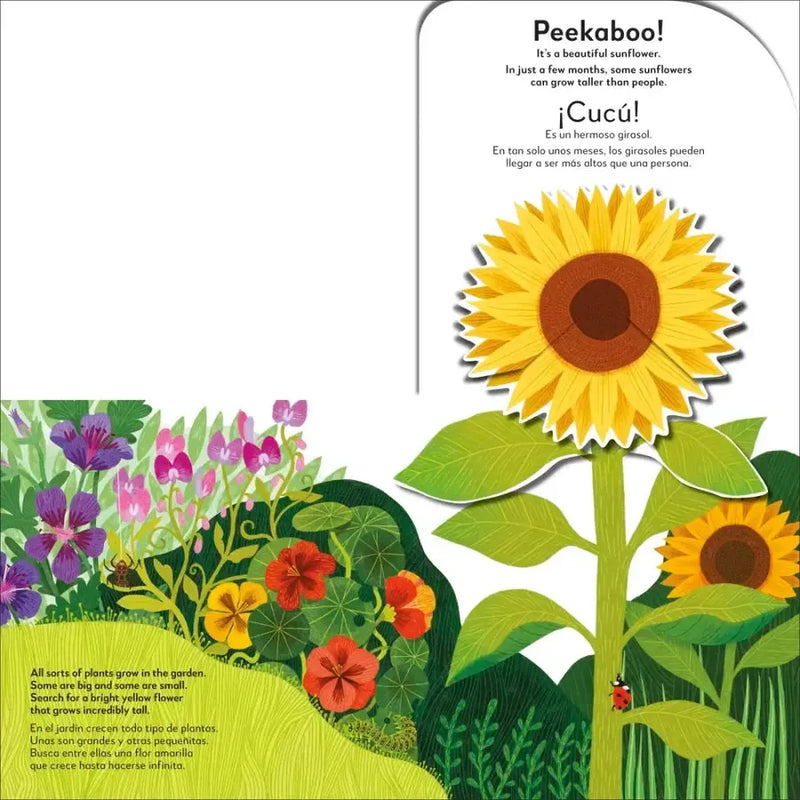 Bilingual Pop-Up Peekaboo! Garden / El jardÃ­n US - Board book
