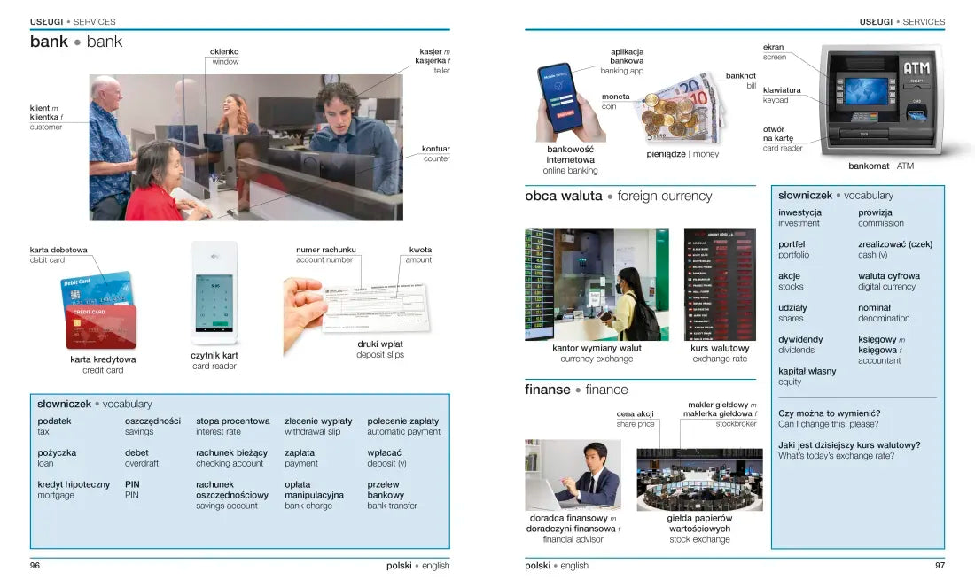 Polish - English Bilingual Visual Dictionary US - Paperback / softback