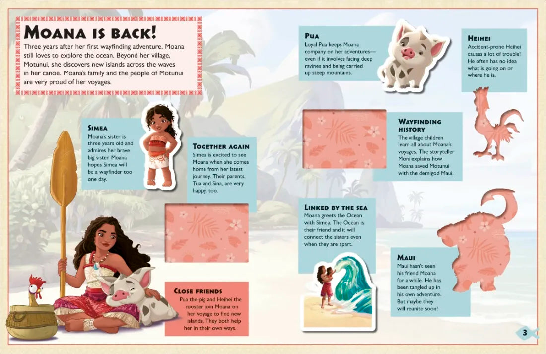 Disney Moana 2 Ultimate Sticker Book US - Paperback / softback