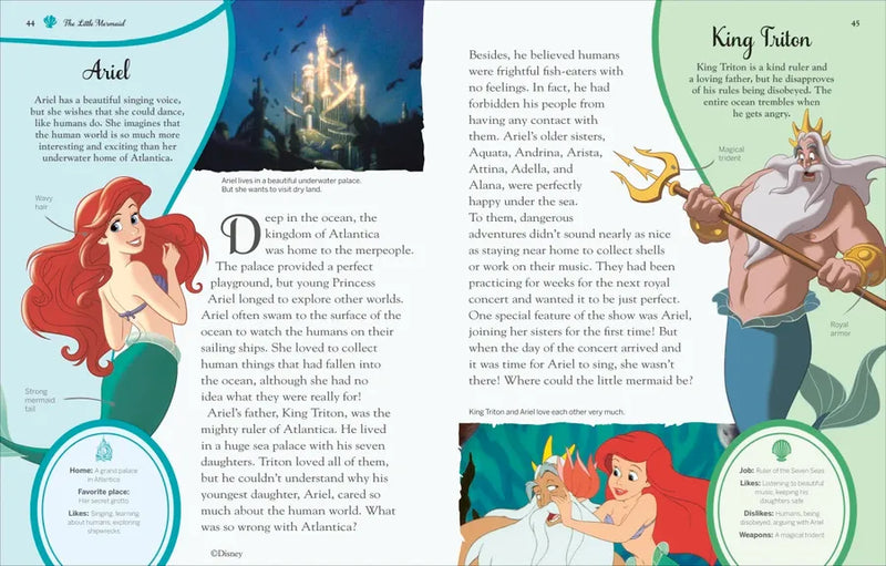 Disney Princess Enchanted Character Guide US - Hardback