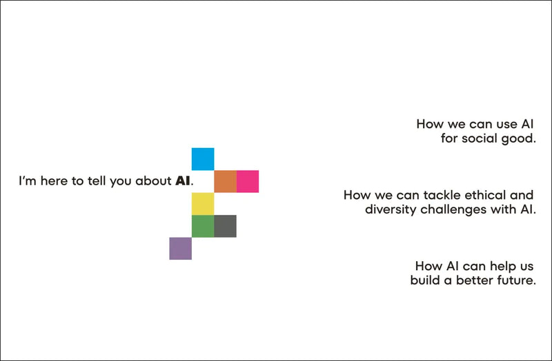 A Kids Book About AI US - Hardback