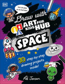 Draw with Art for Kids Hub Space-Children’s Educational: Mathematics/ science/ technology-買書書 BuyBookBook