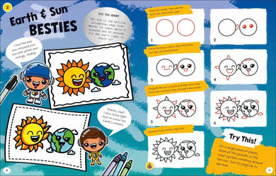 Draw with Art for Kids Hub Space US - Paperback / softback