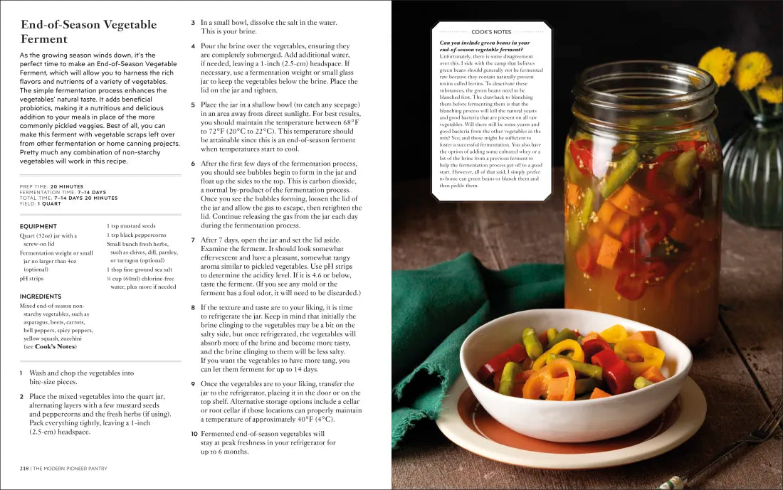 The Modern Pioneer Pantry US - Hardback