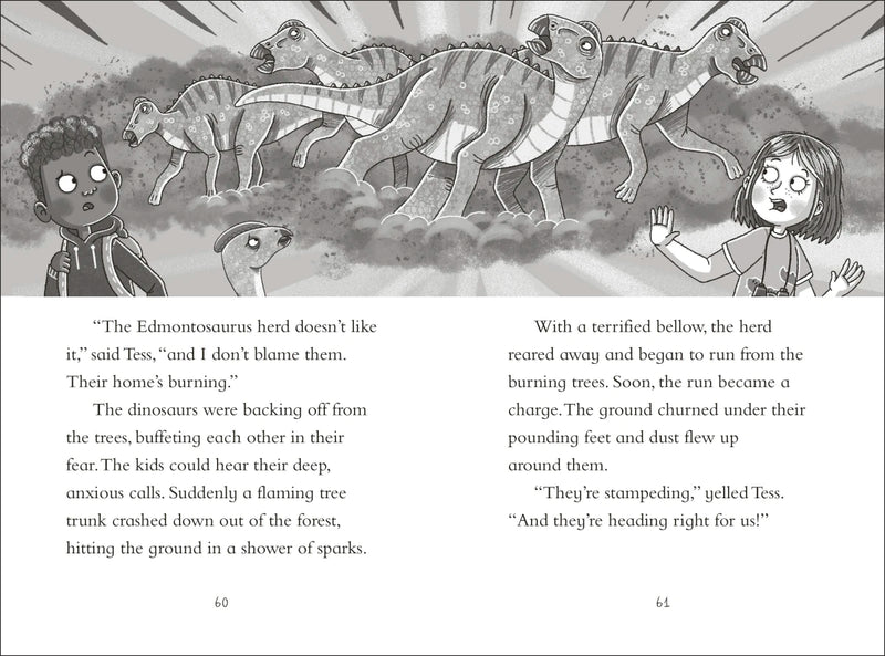 Dinosaur Club: The Edmontosaurus Stampede US - Paperback / softback