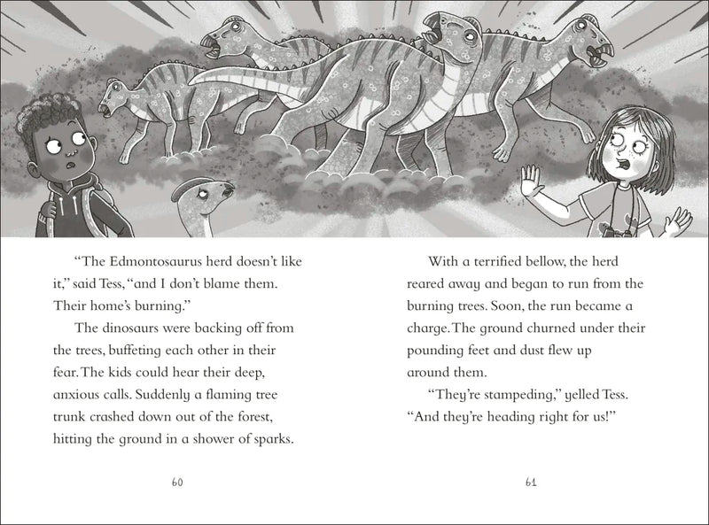 Dinosaur Club: The Edmontosaurus Stampede US - Hardback