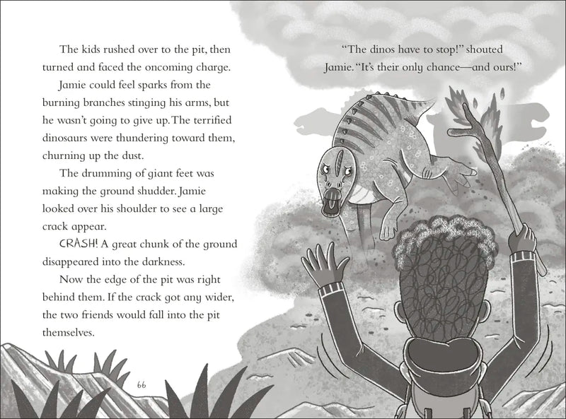 Dinosaur Club: The Edmontosaurus Stampede US - Hardback