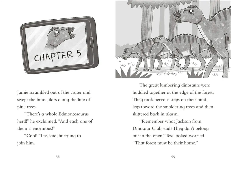 Dinosaur Club: The Edmontosaurus Stampede US - Hardback