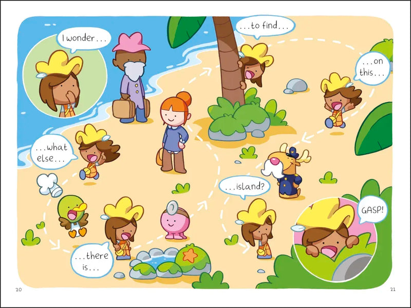 Max and Chaffy: Welcome to Animal Island US - Hardback