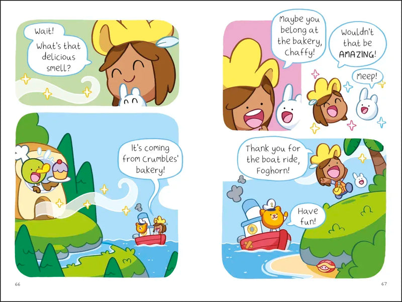 Max and Chaffy: Welcome to Animal Island US - Hardback