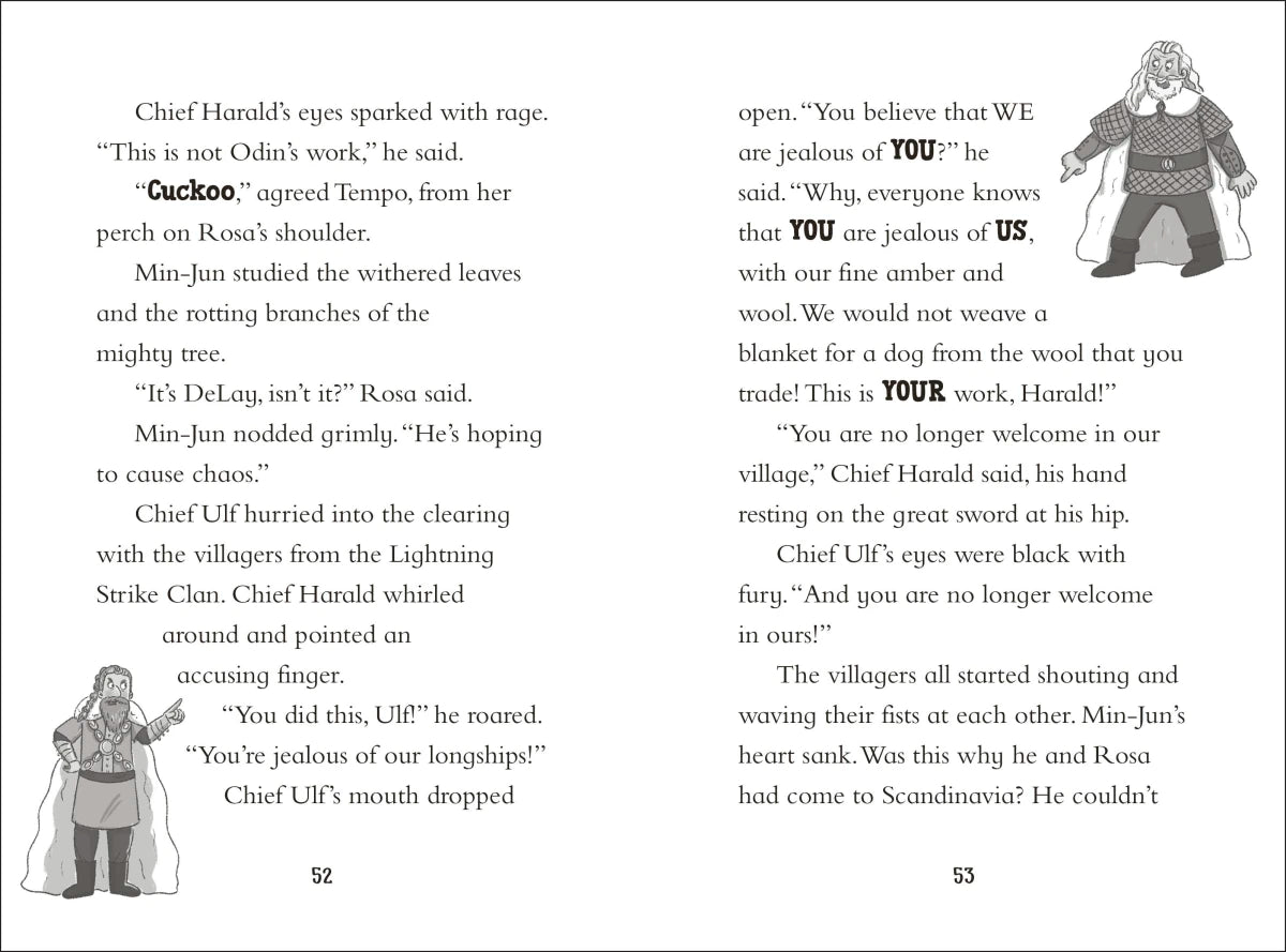 The Timekeepers: Voyage with the Vikings US - Hardback