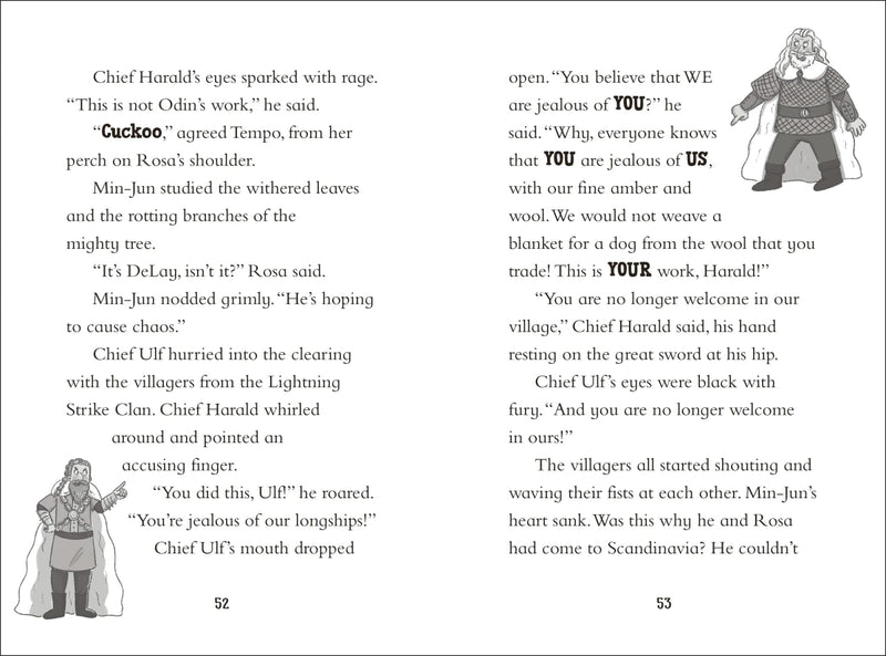 The Timekeepers: Voyage with the Vikings US - Hardback