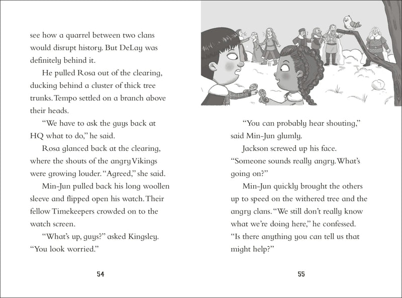 The Timekeepers: Voyage with the Vikings US - Hardback