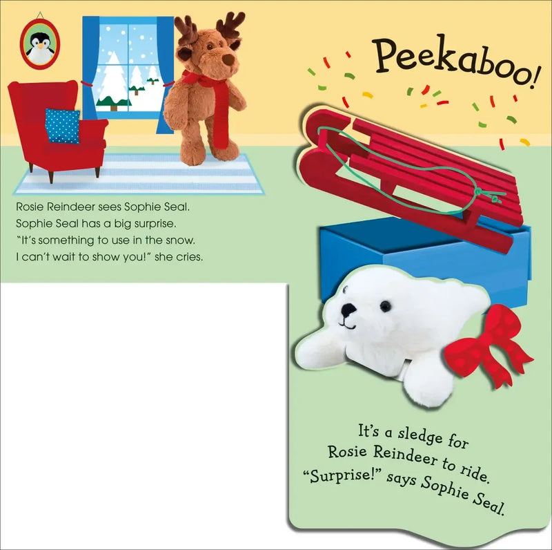 Pop-Up Peekaboo! Reindeer US - Board book