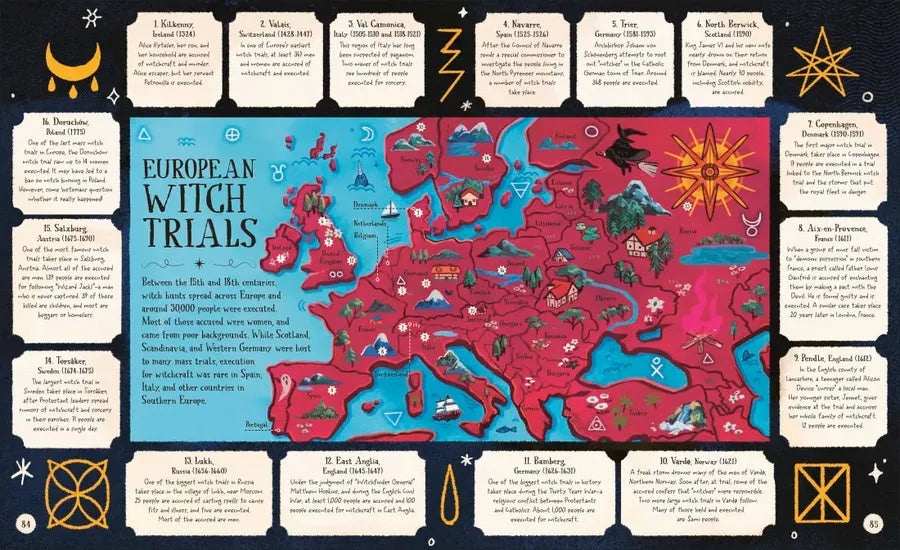 The Extraordinary History of Witches US - Hardback