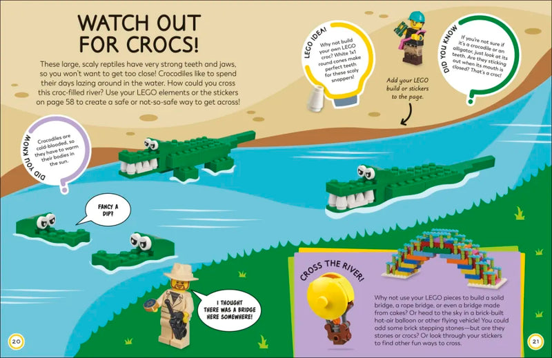 LEGO Ideas Activity Book Animals US - Paperback / softback