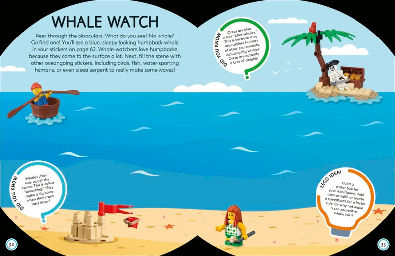 LEGO Ideas Activity Book Animals US - Paperback / softback