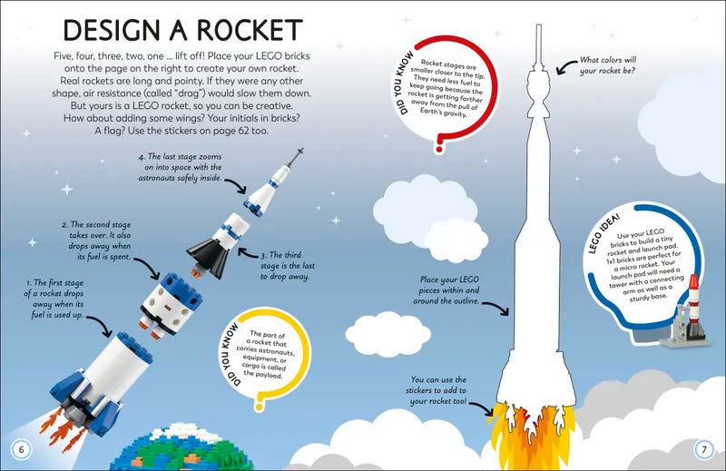 LEGO Ideas Activity Book Space US - Paperback / softback