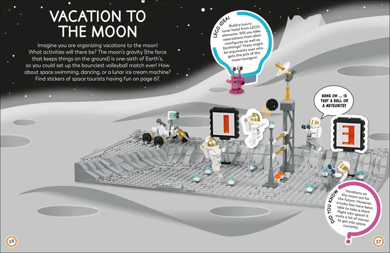 LEGO Ideas Activity Book Space US - Paperback / softback