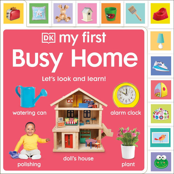 My First Busy Home: Let's Look and Learn!-Children’s / Teenage general interest: Practical interests-買書書 BuyBookBook