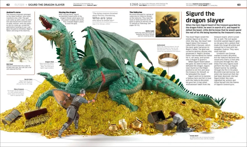 Knowledge Encyclopedia Myths and Legends US - Hardback