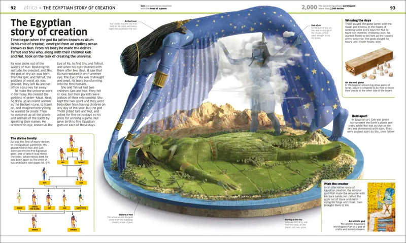 Knowledge Encyclopedia Myths and Legends US - Hardback