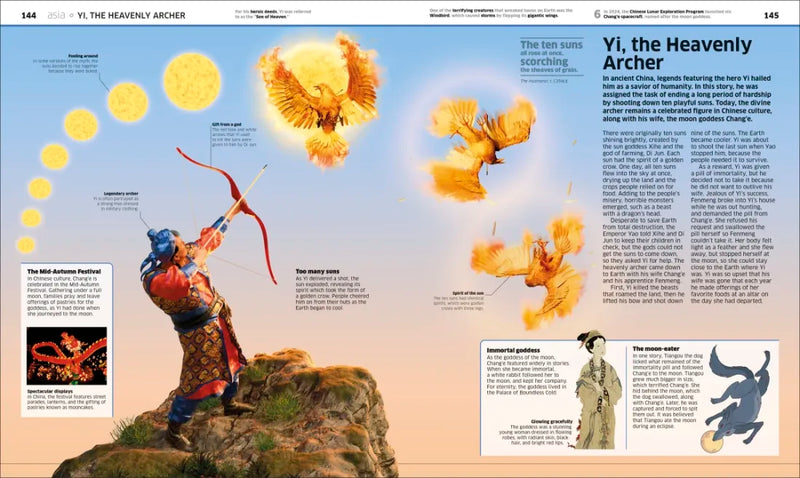 Knowledge Encyclopedia Myths and Legends US - Hardback