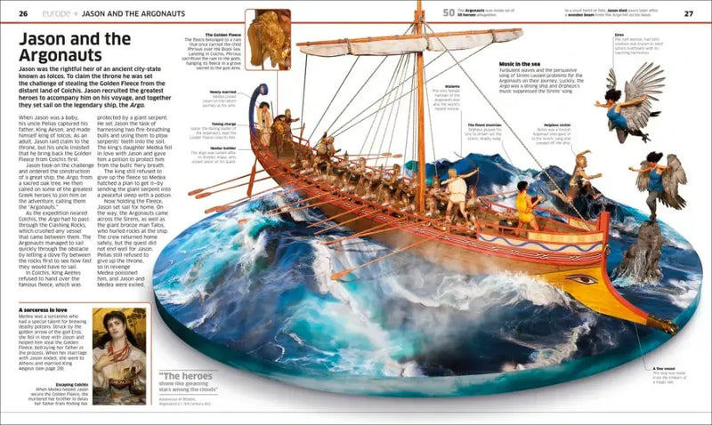 Knowledge Encyclopedia Myths and Legends US - Hardback