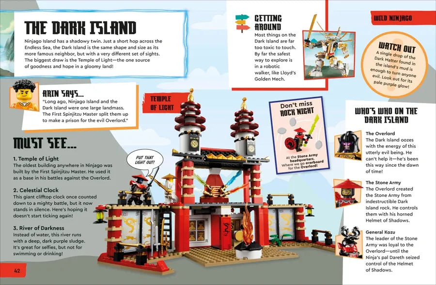 LEGO Ninjago Dragons Rising Adventure Atlas US - Multiple-component retail product