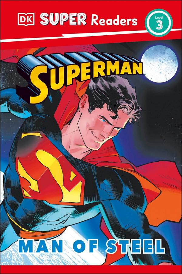 DK Super Readers Level 3 Superman Man of Steel-Children’s / Teenage fiction: General and modern fiction-買書書 BuyBookBook