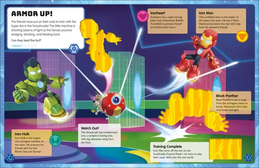 Marvel Iron Man and his Awesome Friends Ultimate Sticker Book US - Paperback / softback