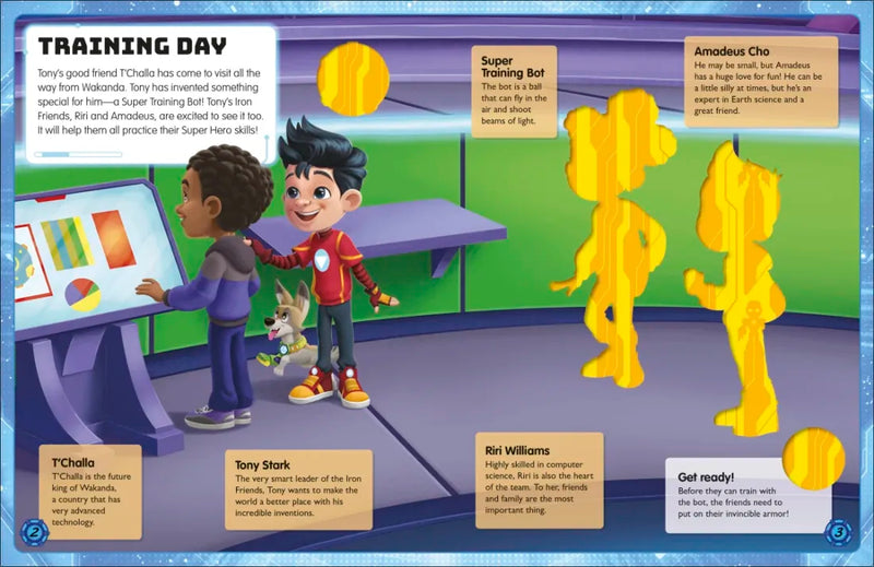 Marvel Iron Man and his Awesome Friends Ultimate Sticker Book US - Paperback / softback