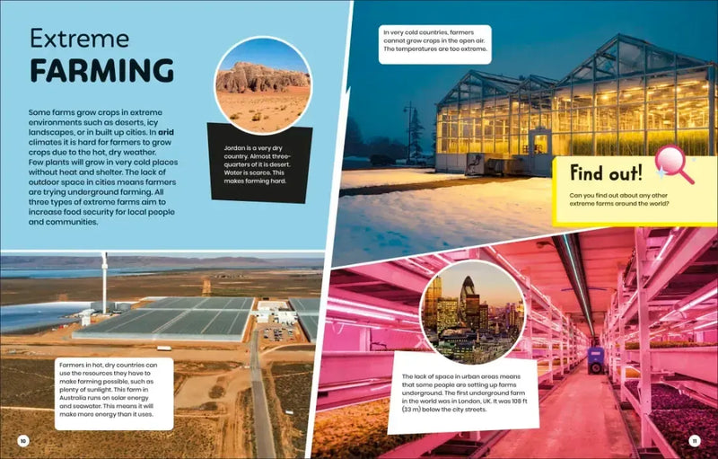 DK Super Planet Farming and Food Security US - Paperback / softback