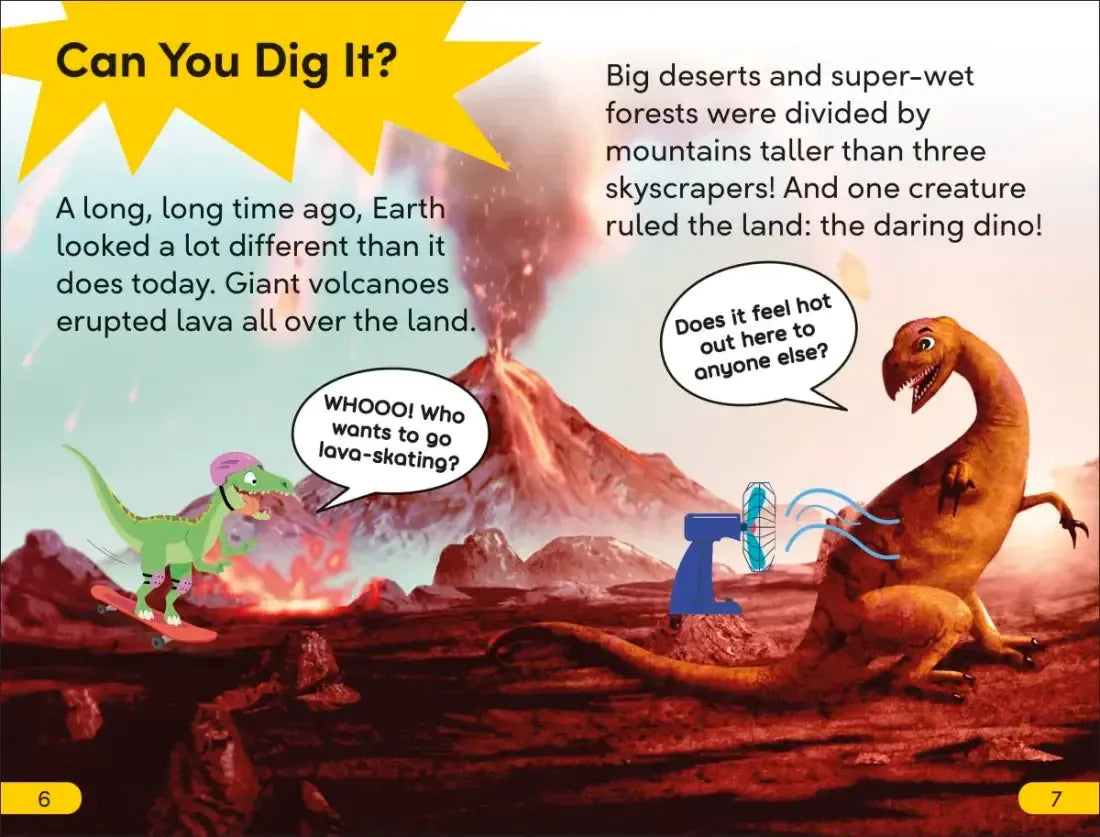 DK Super Readers Level 2 Daring Dinosaur US - Hardback
