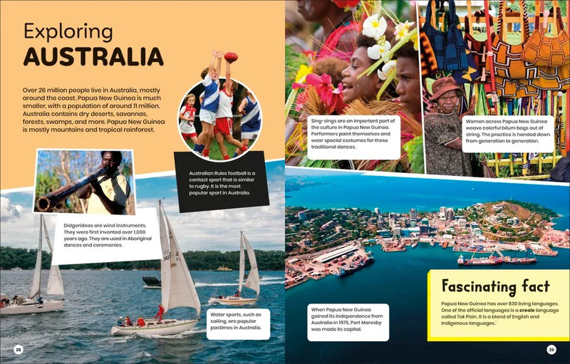 DK Super Planet A Journey Around our Continents US - Paperback / softback